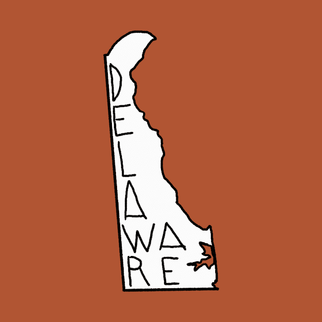 The State of Delaware - no color by loudestkitten