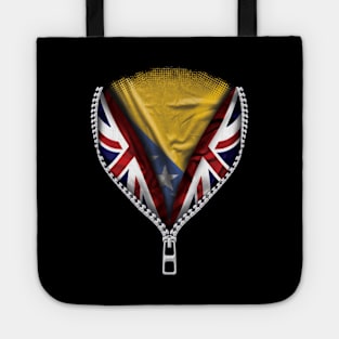 Bosnian Herzegovinian Flag  Bosnia & Herzegovina Flag zipped British Flag - Gift for Bosnian Herzegovinian From Bosnia And Herzegovina Tote