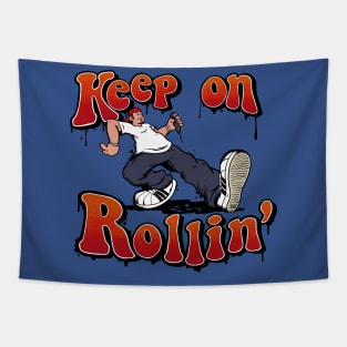 Keep on Rollin' Tapestry