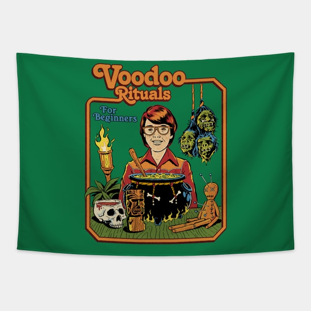 Voodoo Rituals for Beginners Tapestry by Steven Rhodes