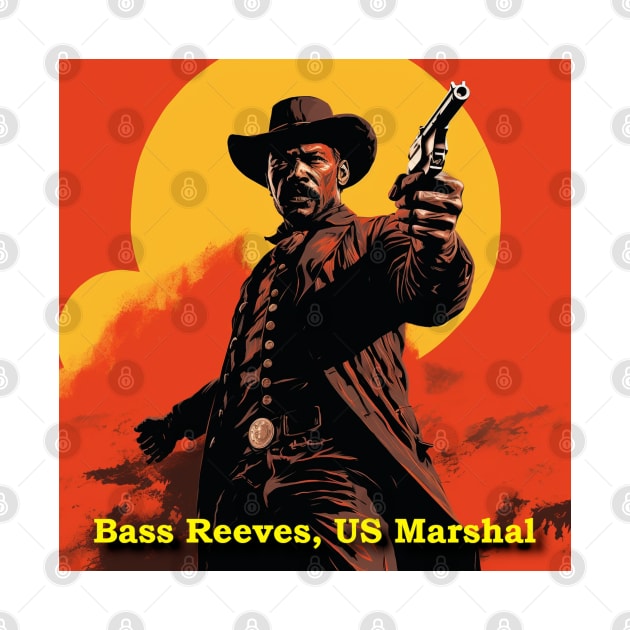 Bass Reeves - Design 2 by Joe Neckbone's Hangout