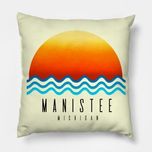 Manistee Sunset Pillow