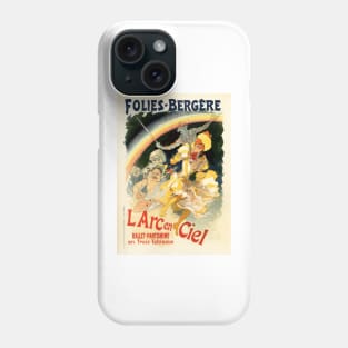 Folies Bergere L Arc en Ciel Ballet Pantomime Theatre Vintage French Phone Case