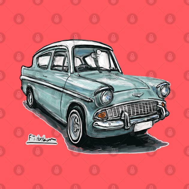 Ford Anglia by Francohanekom