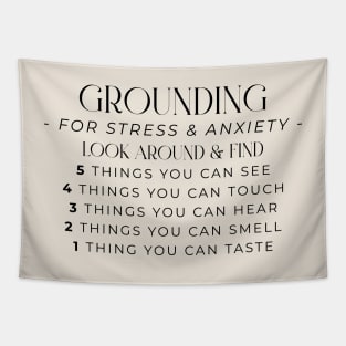 Grounding for Stress and Anxiety Tapestry