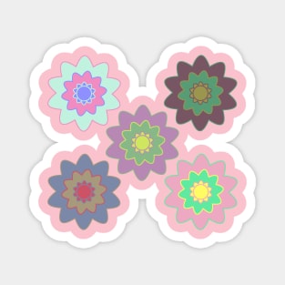 Flower power Magnet