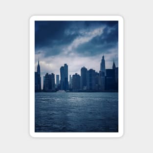 Manhattan Skyline New York City Magnet