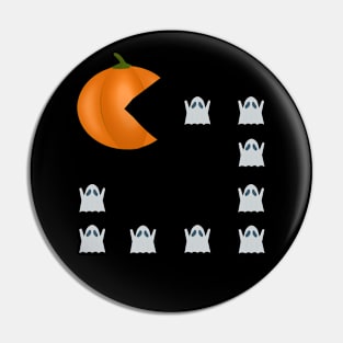 pumpkin and ghosts together for halloween funny party costume Pin