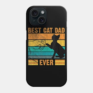 Best Cat Dad Ever Kitten Lover Fathers Day Phone Case