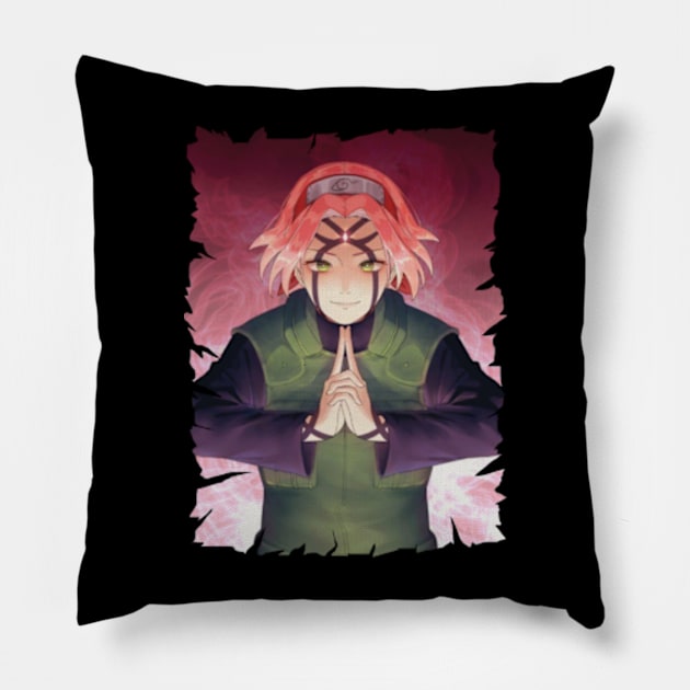 SAKURA HARUNO MERCH VTG Pillow by funnymushroomz