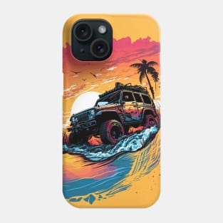 Off-Road Adventure T-Shirt | 4x4 SUV Tee for Outdoor Enthusiasts Phone Case