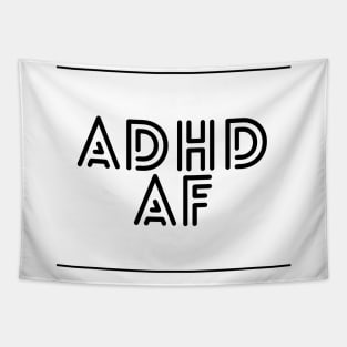 ADHD modern design tee Tapestry