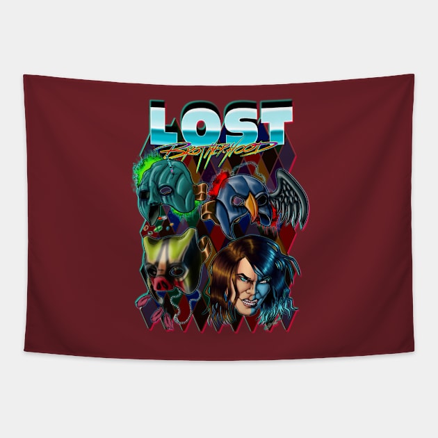 The Lost Brotherhood Collection - 4 Horsemen Tapestry by Signalsgirl2112