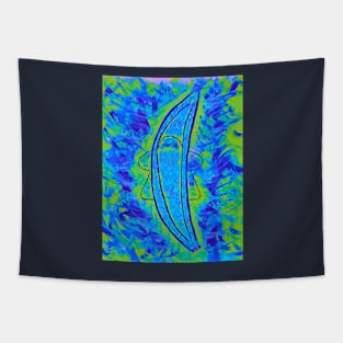 Sapphire MeepNana Sparkled Tapestry