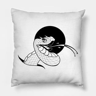 Snake Lady Pillow