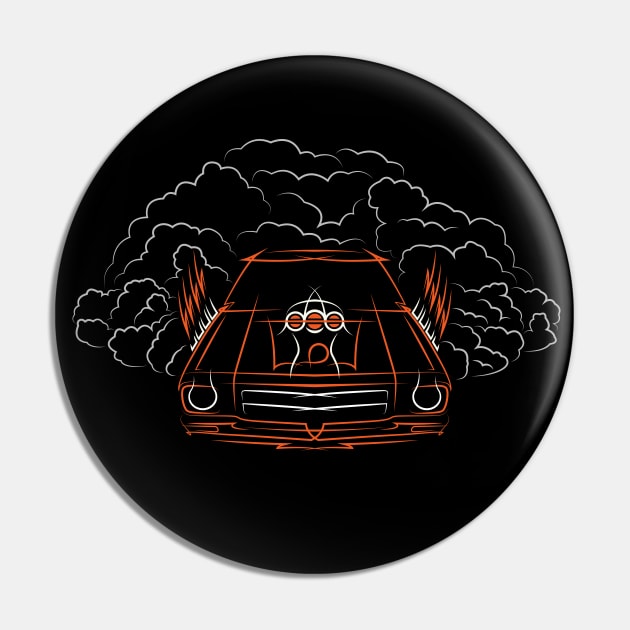 Burnout Pin by AutomotiveArt