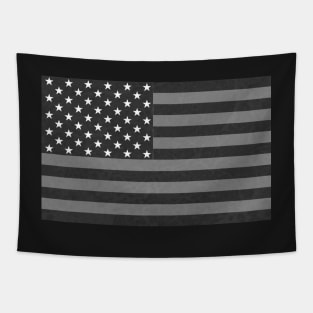 Correctional Officer Gifts, Thin Grey Line Flag Tapestry