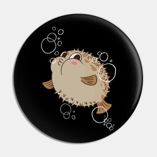 Cute Blowfish Pin