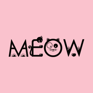 Meow Cute Cats T-Shirt