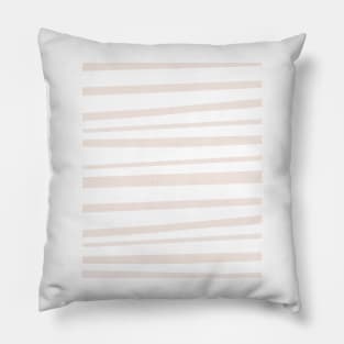 Simple Minimalist Abstract lines Warm  Coulors Pattern Pillow