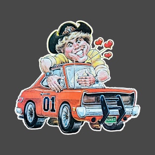 Dukes of Hazzard - Bo and the General T-Shirt