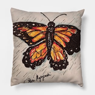 Monarch butterfly Pillow