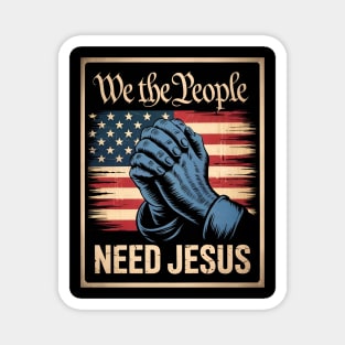 Republican-Jesus Magnet