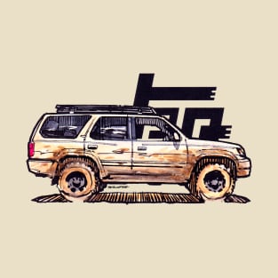 3rd Gen 4Runner TRD - Tan T-Shirt