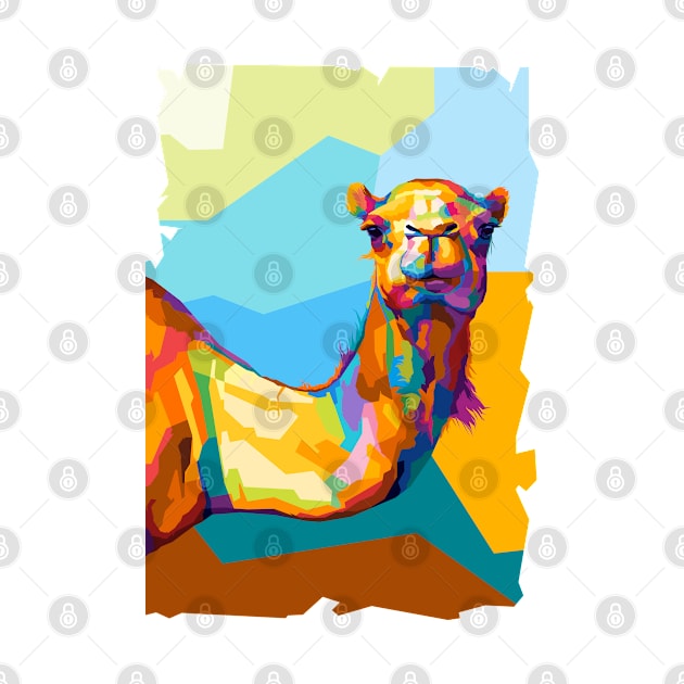 Animals Camel Wpap Art by SiksisArt