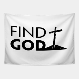 FIND GOD Tapestry