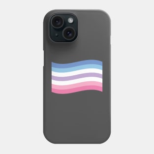 Bigender pride flag Phone Case