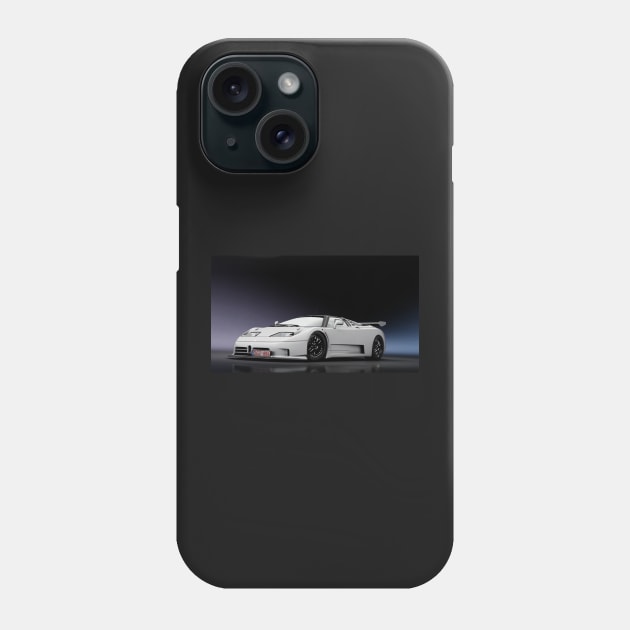 Bugatti EB110 GT Phone Case by Z31Chris
