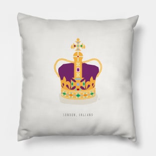 The Crown Jewels, London, England Pillow