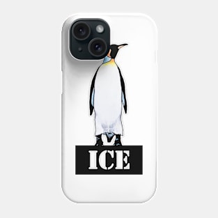 Penguin on ice Phone Case