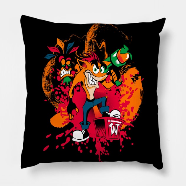 Whoa! Pillow by Sonicdude242