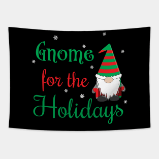 Gnome For The Holidays Color Tapestry