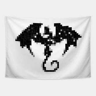 Pix Black Dragon Tapestry