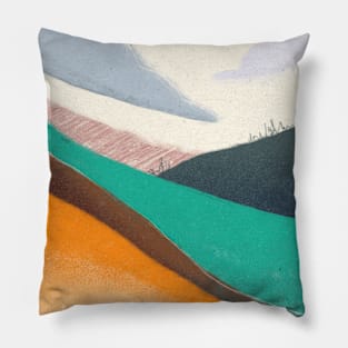 Abstract Fields Pillow