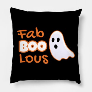 Fabolous Boo Halloween T-shirt Pillow