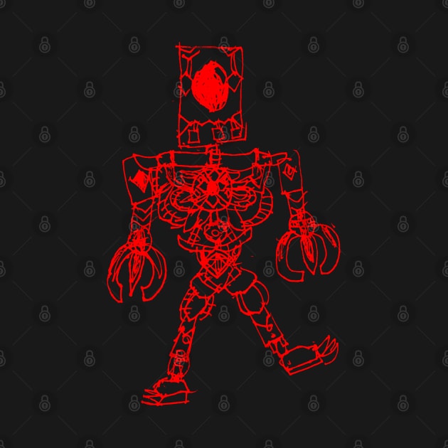 8 Year Old Jack: Robot by Colonel JD McShiteBurger