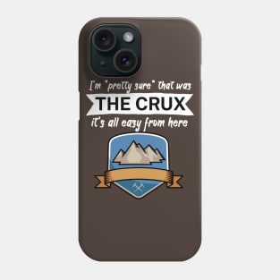 Im pretty sure that was the crux its all easy from here Phone Case