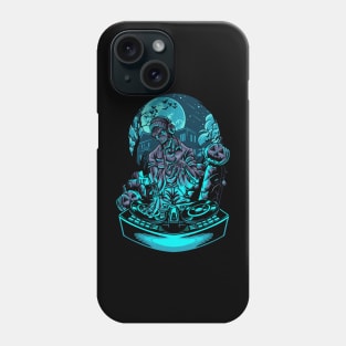 DJ ZOMBIE HALLOWEEN PARTY Phone Case