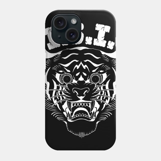 tiger logo Phone Case by isi group