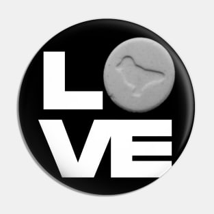 Love Dove Pin