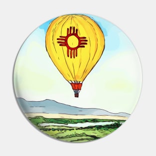 Balloon Fiesta, New Mexico Pin