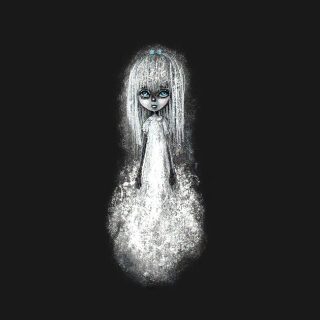 Ghost little girl Ghosts TShirt TeePublic