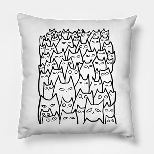 Cats pattern phone case Pillow