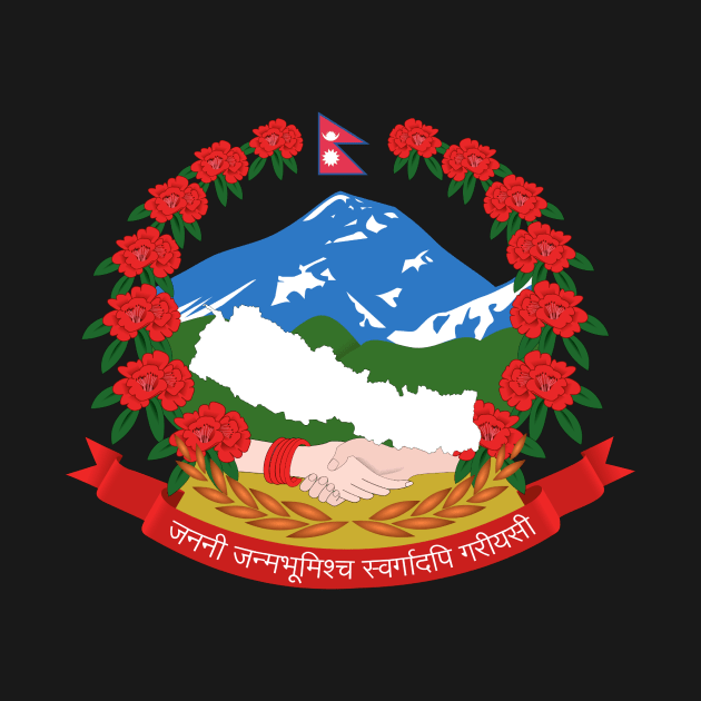 Emblem of Nepal by Wickedcartoons