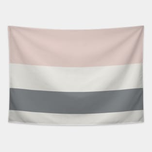 An uncommon unity of Alabaster, Grey, Gray (X11 Gray) and Light Grey stripes. Tapestry