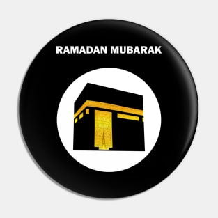 Ramadan Mubarak Ramadan Kareem Kaaba al-Kaʿbah al-Musharrafah Great Mosque of Mecca Ka'bah Gift Pin